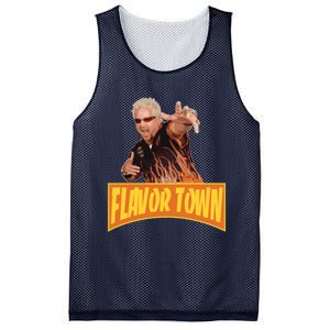 Flavor Town Usa Guy Flerl Mesh Reversible Basketball Jersey Tank