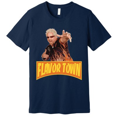 Flavor Town Usa Guy Flerl Premium T-Shirt