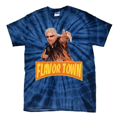 Flavor Town Usa Guy Flerl Tie-Dye T-Shirt