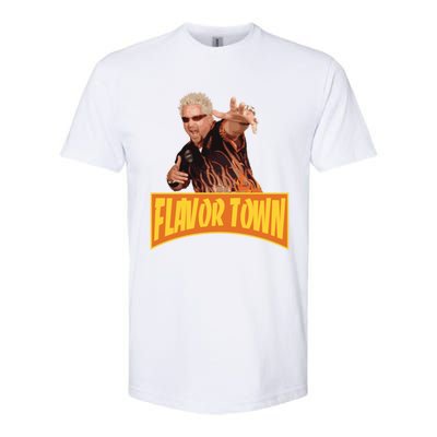 Flavor Town Usa Guy Flerl Softstyle® CVC T-Shirt