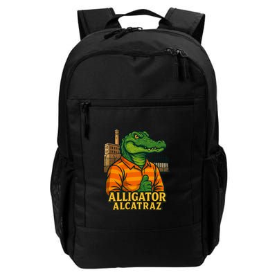 Funny Thumbs Up Alligator Alcatraz Backpack