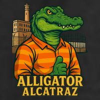 Funny Thumbs Up Alligator Alcatraz Hat