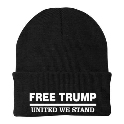 Free Trump United We Stand President Trump Supportive Beanie