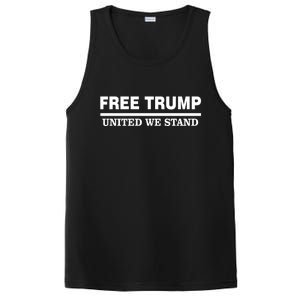 Free Trump United We Stand President Trump Supportive PosiCharge Competitor Tank