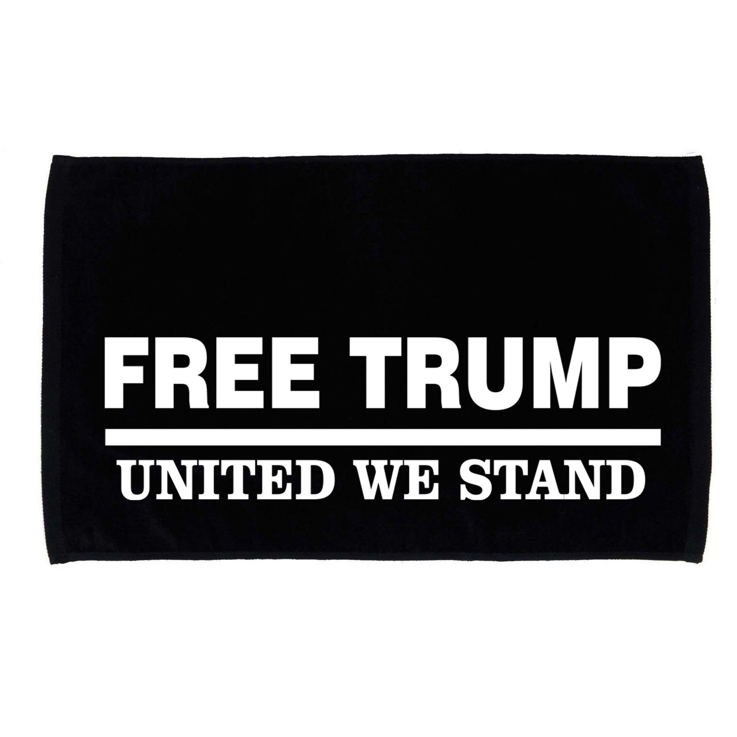 Free Trump United We Stand President Trump Supportive Microfiber Hand Towel