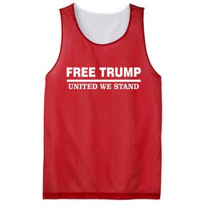 Free Trump United We Stand President Trump Supportive Mesh Reversible Basketball Jersey Tank