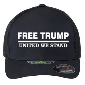 Free Trump United We Stand Flexfit Unipanel Trucker Cap