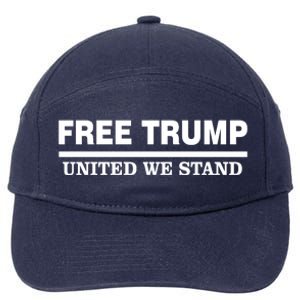 Free Trump United We Stand 7-Panel Snapback Hat