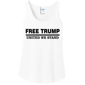 Free Trump United We Stand Ladies Essential Tank