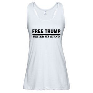 Free Trump United We Stand Ladies Essential Flowy Tank