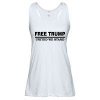 Free Trump United We Stand Ladies Essential Flowy Tank