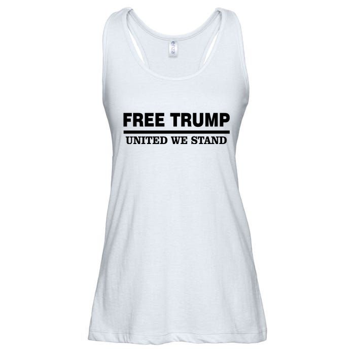 Free Trump United We Stand Ladies Essential Flowy Tank