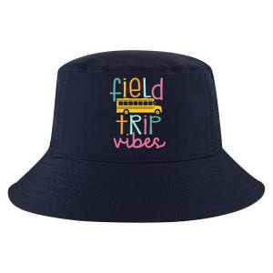 Field Trip Vibes Field Day Teacher Student School Funny Bus Cool Comfort Performance Bucket Hat