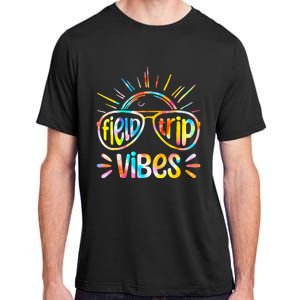 Field Trip Vibes Sunglasses Tie Dye Field Day Teachers Adult ChromaSoft Performance T-Shirt