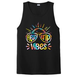 Field Trip Vibes Sunglasses Tie Dye Field Day Teachers PosiCharge Competitor Tank