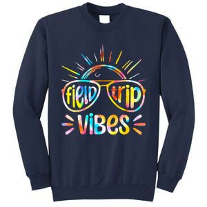 Field Trip Vibes Sunglasses Tie Dye Field Day Teachers Sweatshirt