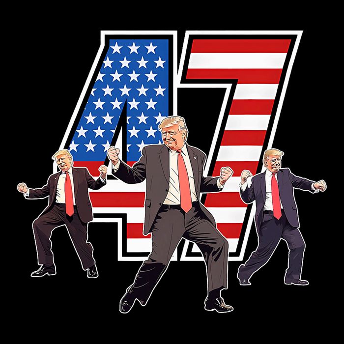 Funny Trump Victory Dance 47th President Dancing Sweatshirt