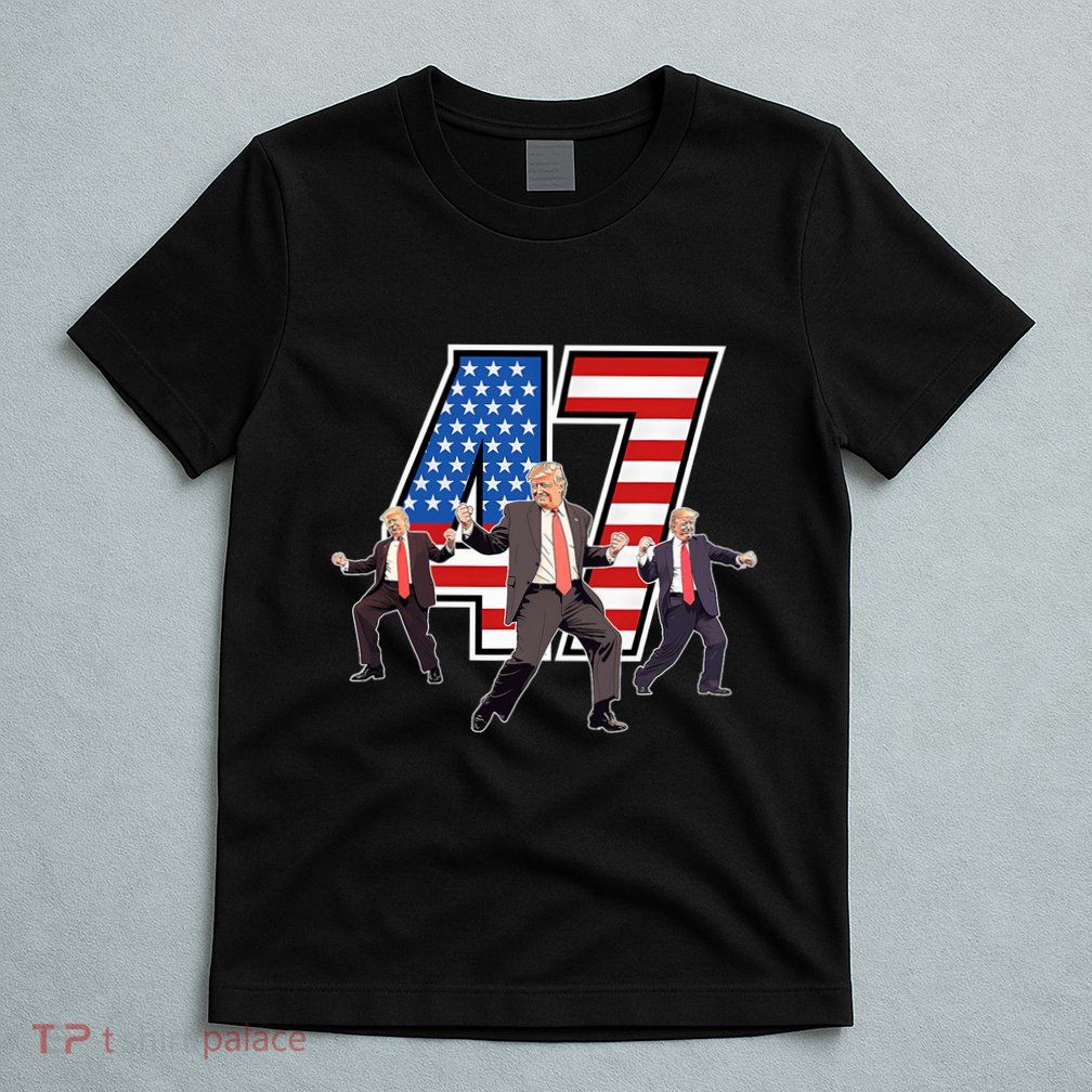 Funny Trump Victory Dance 47th President Dancing T-Shirt