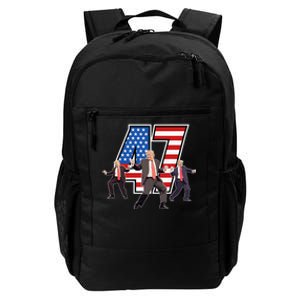 Funny Trump Victory Dance 47th President Dancing Daily Commute Backpack