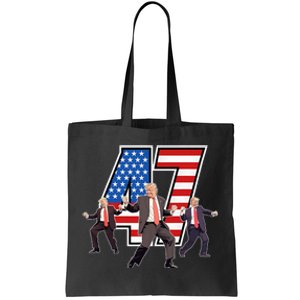 Funny Trump Victory Dance 47th President Dancing Tote Bag