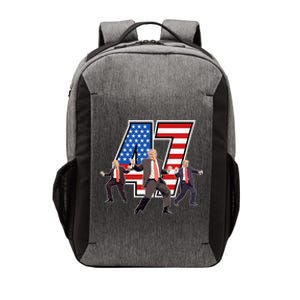 Funny Trump Victory Dance 47th President Dancing Vector Backpack