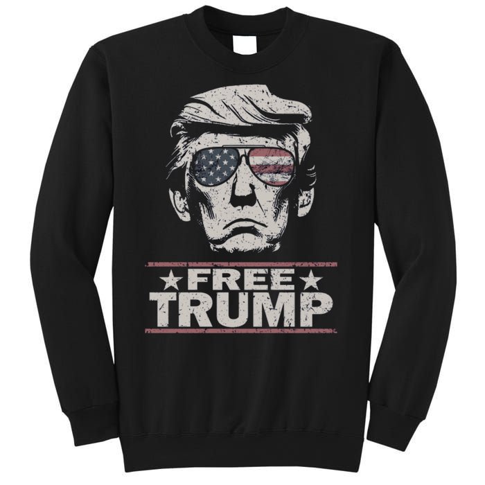 Free Trump Vintage Pro Donald Sweatshirt