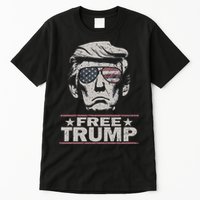 Free Trump Vintage Pro Donald Tall T-Shirt