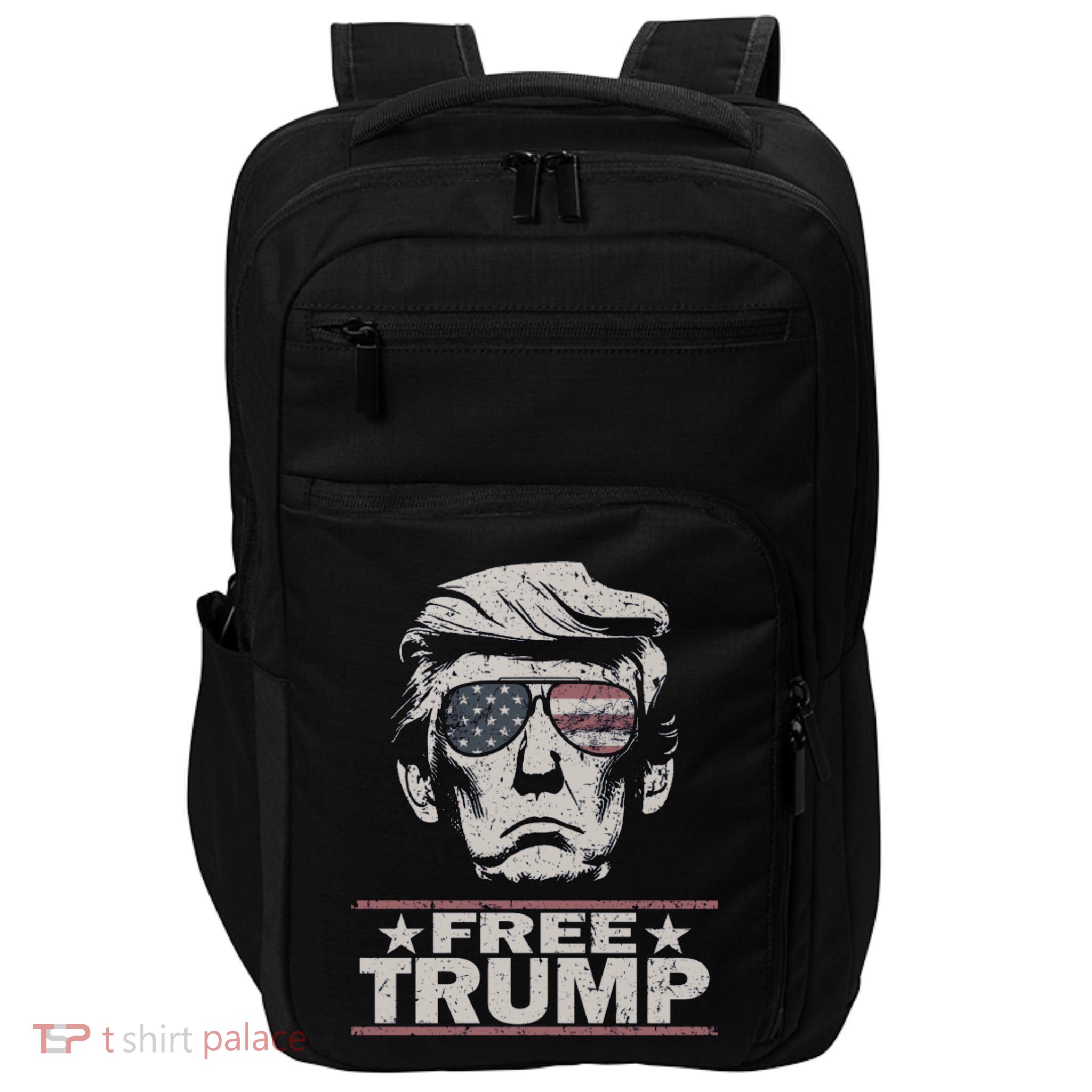 Free Trump Vintage Pro Donald Impact Tech Backpack
