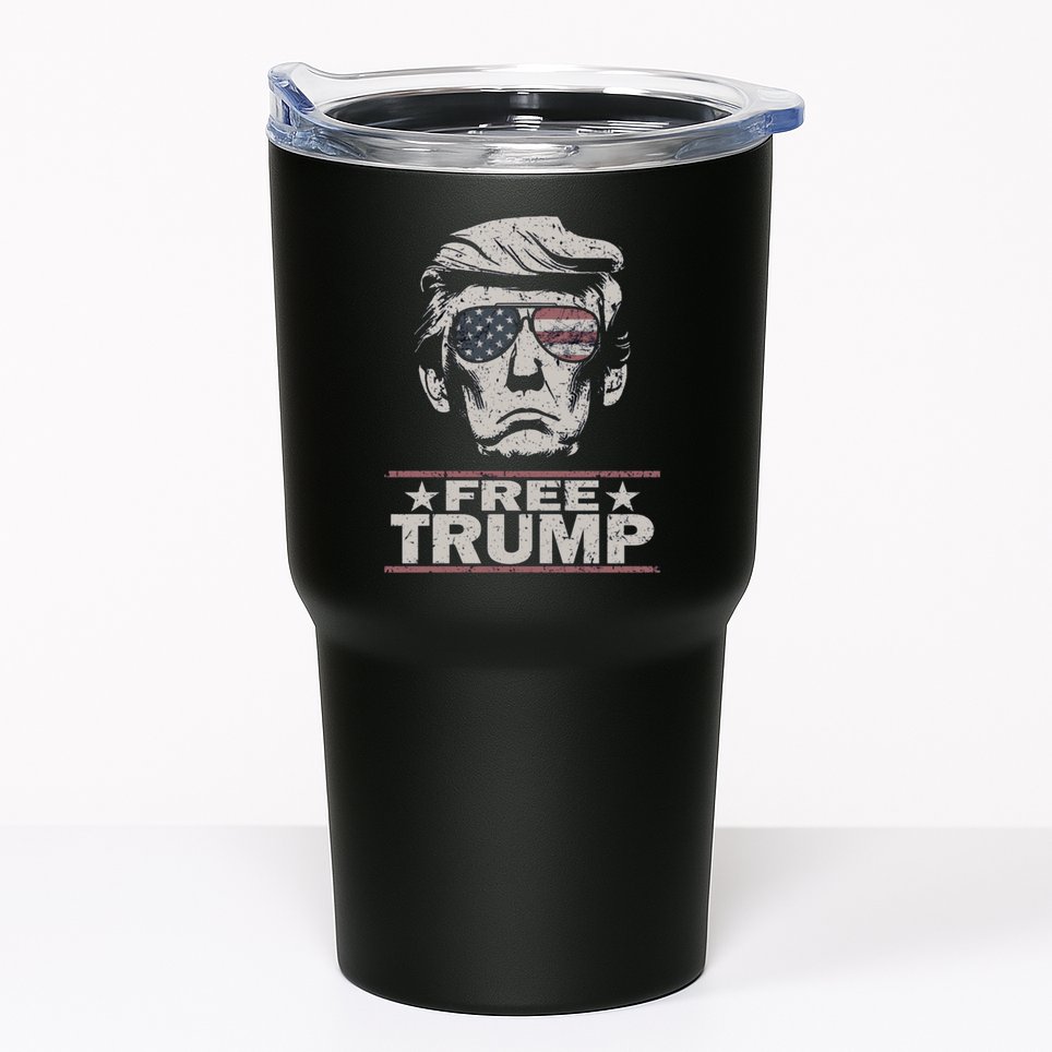 Free Trump Vintage Pro Donald Tumbler