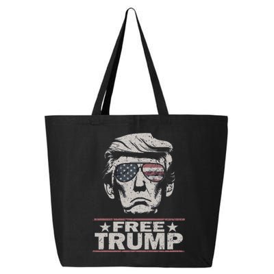 Free Trump Vintage Pro Donald 25L Jumbo Tote