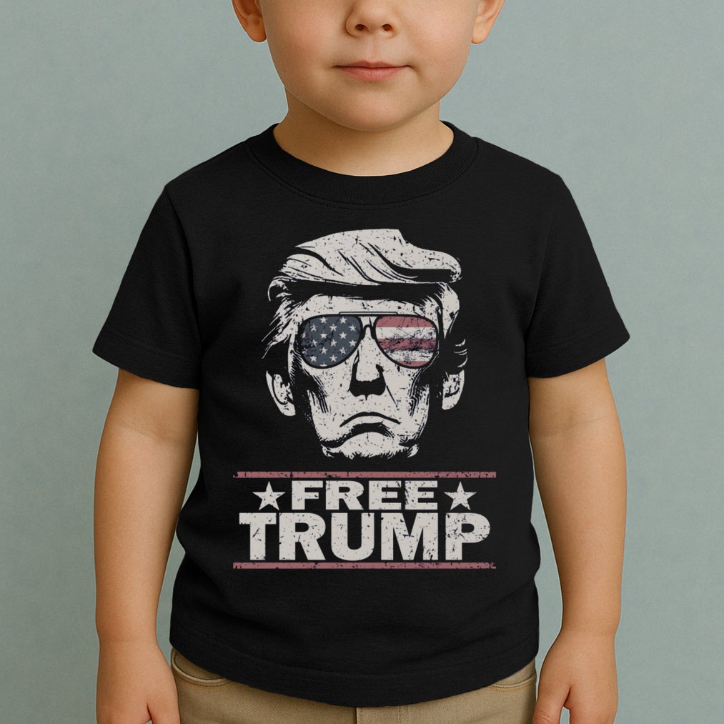 Free Trump Vintage Pro Donald Toddler T-Shirt