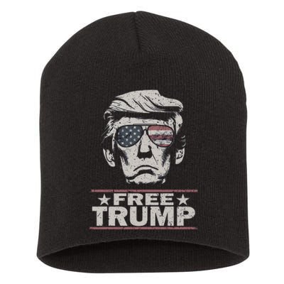 Free Trump Vintage Pro Donald Short Acrylic Beanie