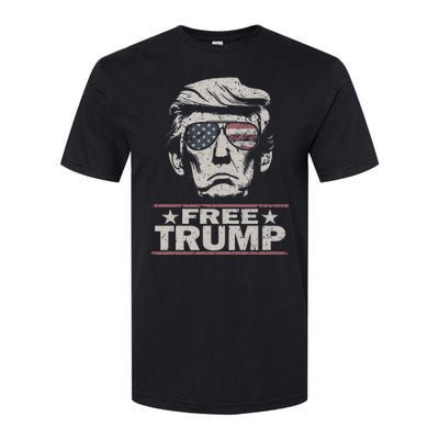 Free Trump Vintage Pro Donald Softstyle CVC T-Shirt