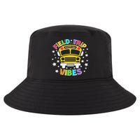 Field Trip Vibes Field Day School Bus Yellow Teacher Student Cool Comfort Performance Bucket Hat