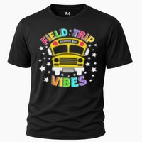 Field Trip Vibes Field Day School Bus Yellow Teacher Student Performance Shirt