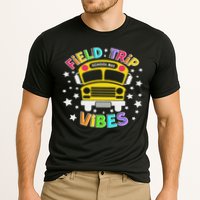 Field Trip Vibes Field Day School Bus Yellow Teacher Student Performance Shirt