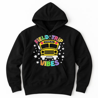 Field Trip Vibes Field Day School Bus Yellow Teacher Student Hoodie