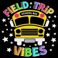 Field Trip Vibes Field Day School Bus Yellow Teacher Student Bucket Hat