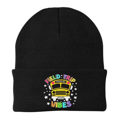 Field Trip Vibes Field Day School Bus Yellow Teacher Student Beanie