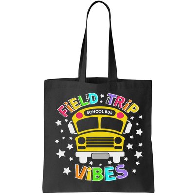 Field Trip Vibes Field Day School Bus Yellow Teacher Student Bag