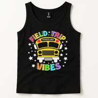 Field Trip Vibes Field Day School Bus Yellow Teacher Student Tank Top