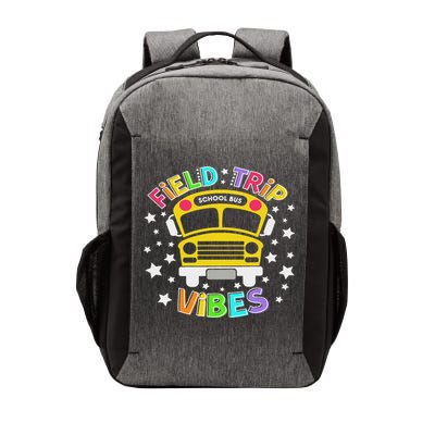 Field Trip Vibes Field Day School Bus Yellow Teacher Student Vector Backpack
