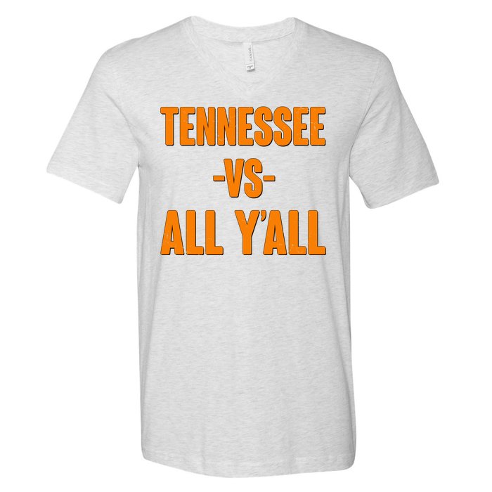 Funny Tennessee VS All Y'all V-Neck T-Shirt