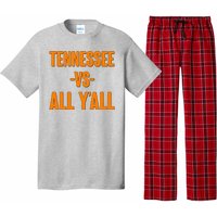 Funny Tennessee VS All Y'all Pajama Set