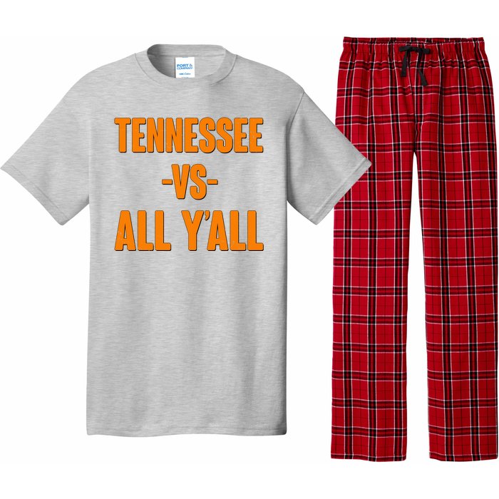 Funny Tennessee VS All Y'all Pajama Set