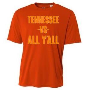 Funny Tennessee VS All Y'all Cooling Performance Crew T-Shirt