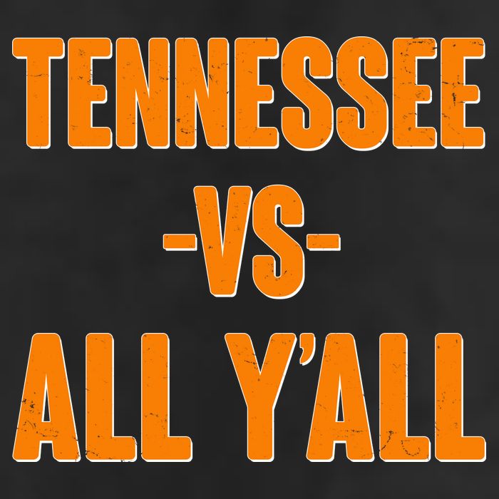 Funny Tennessee VS All Y'all Cool Comfort Performance Bucket Hat