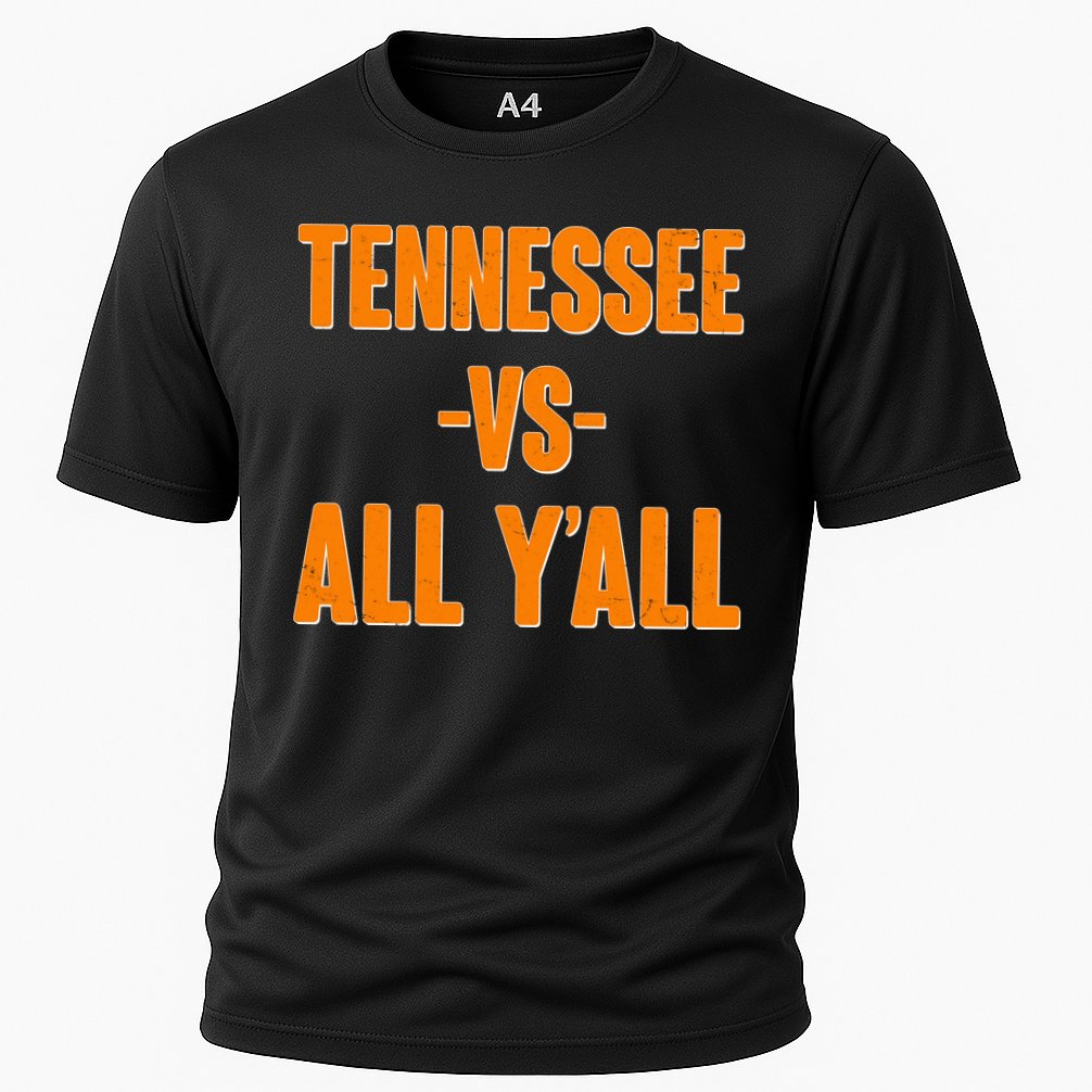 Funny Tennessee VS All Y'all Cooling Performance Crew T-Shirt