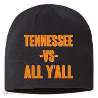 Funny Tennessee VS All Y'all Sustainable Beanie