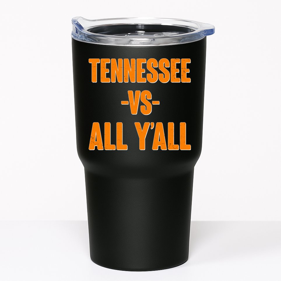 Funny Tennessee VS All Y'all Tumbler